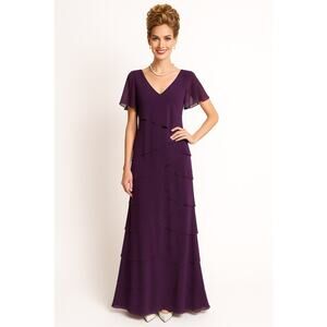 Patra Purple Gown - Size 16